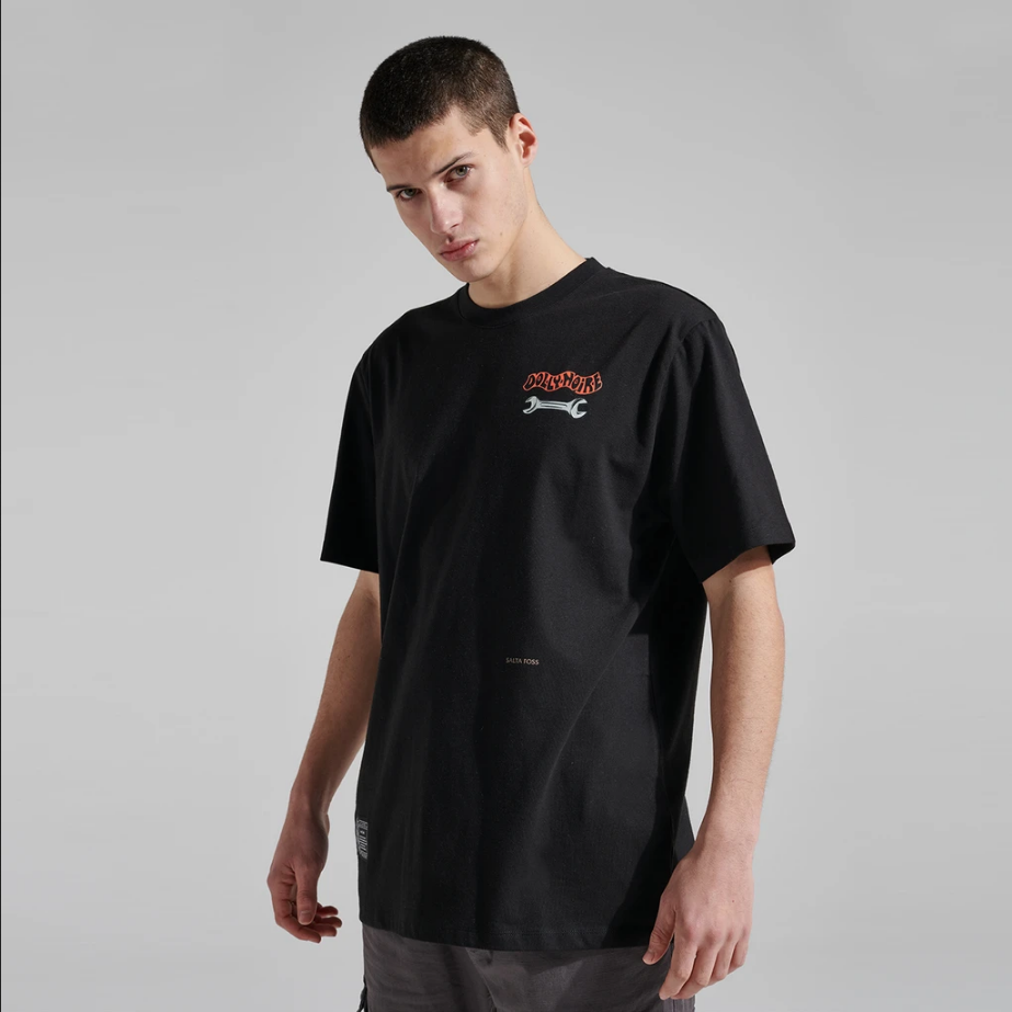 Dolly Noire T-shirt manica corta Salta Foss ts013-ta-01 black