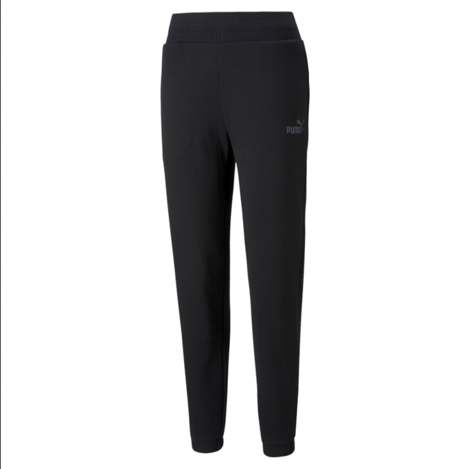 Puma pantalone sportivo donna ESS+ Embroidered Pants FL cl 846140 01 black