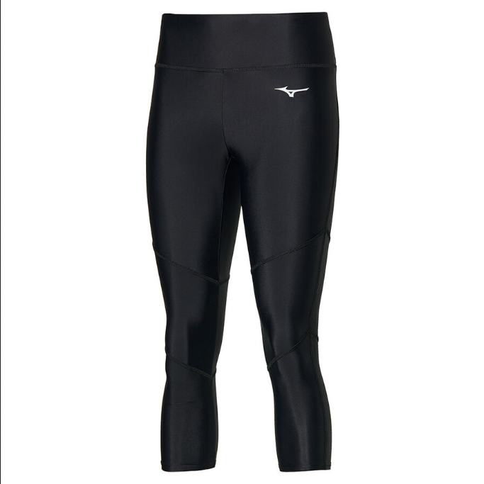 Mizuno Pantalone sportivo da corsa da donna Tight Core 3/4 J2GB1202 09 nero