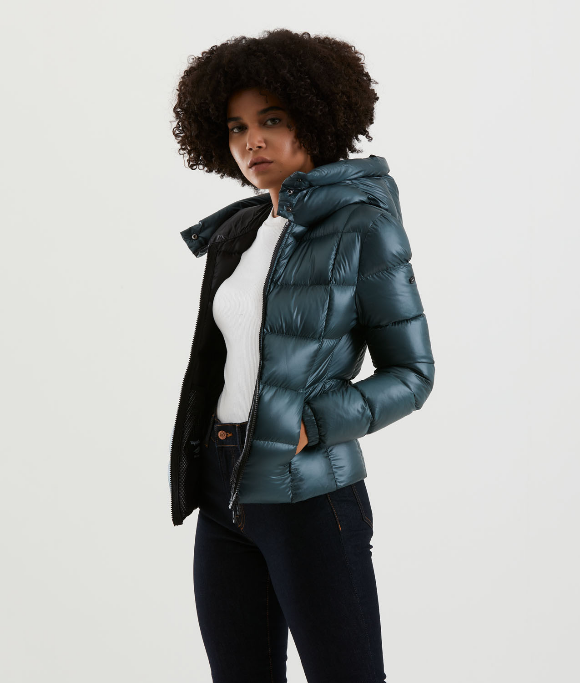 RefrigiWear Piumino Donna Ashley NY0183 E03266 030 verde