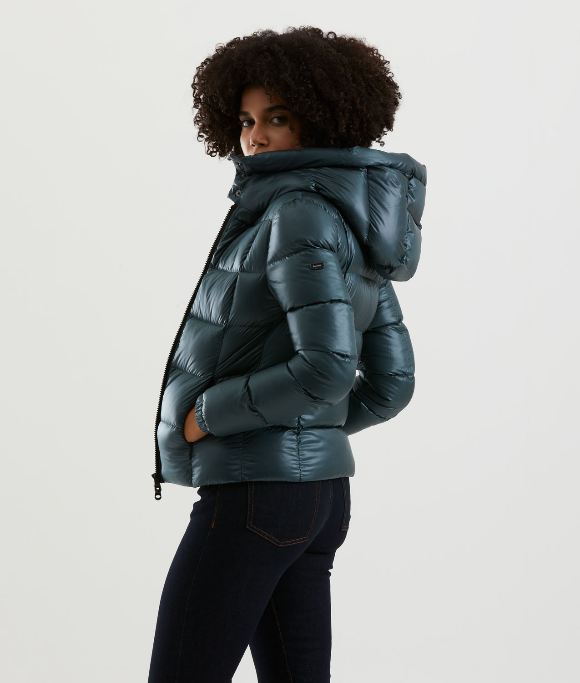 RefrigiWear Piumino Donna Ashley NY0183 E03266 030 verde