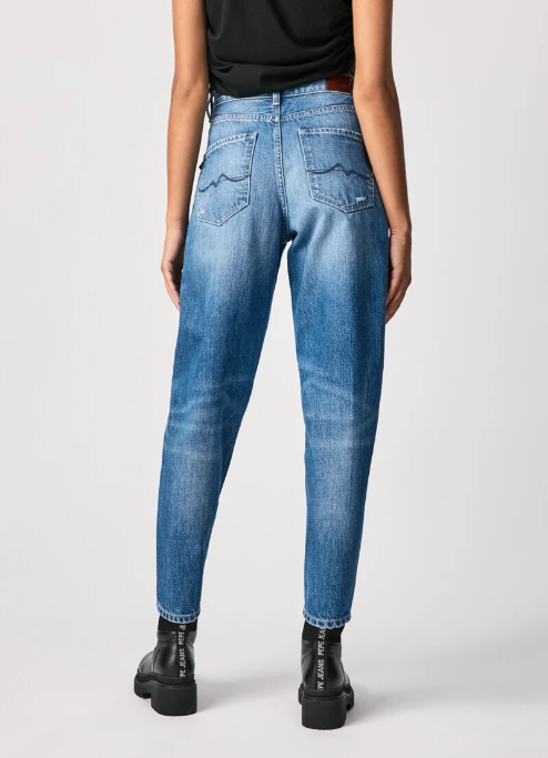 PepeJeans Rachel Baloon Fit High Waist Jeans PL203739HH6 denim