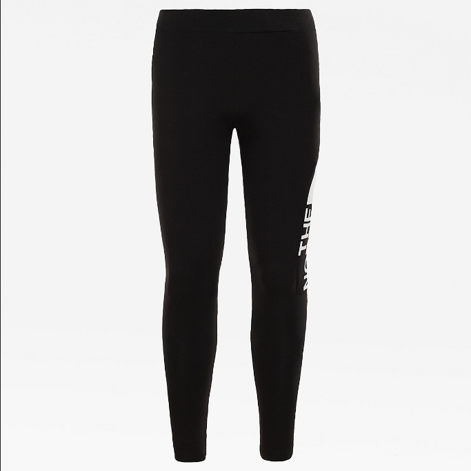 The North Face Girl Cotton Blend Legging NF0A3VEHKY41 black white