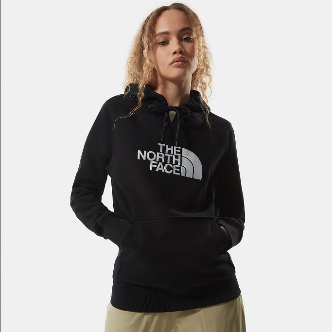 The North Face Felpa da donna con cappuccio e tasca a marsupio Drew Peak NF0A55ECJK31 nero