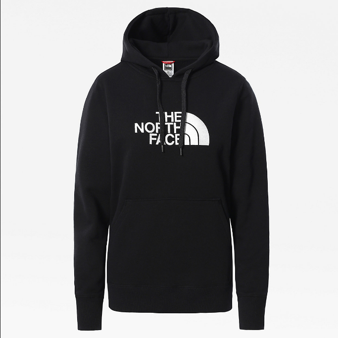The North Face Felpa da donna con cappuccio e tasca a marsupio Drew Peak NF0A55ECJK31 nero