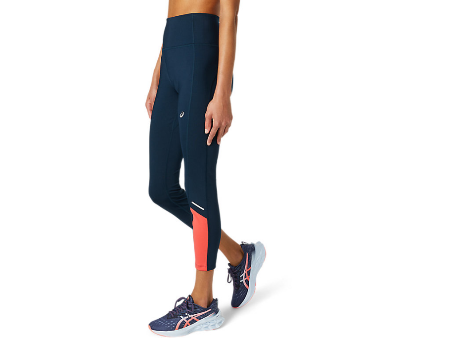 Asics pantalone sportivo aderente da donna Tokyo Highwaist Tight 2012A795 404 blu