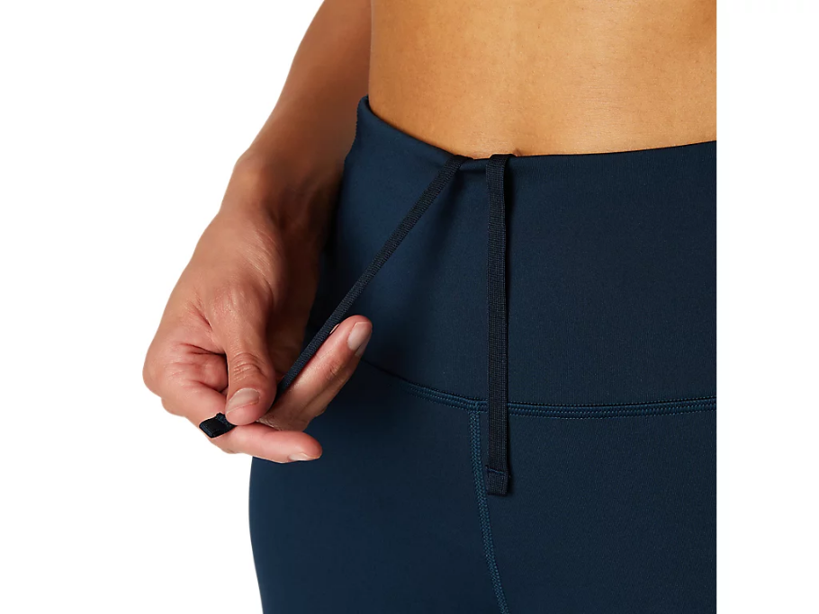 Asics pantalone sportivo aderente da donna Tokyo Highwaist Tight 2012A795 404 blu
