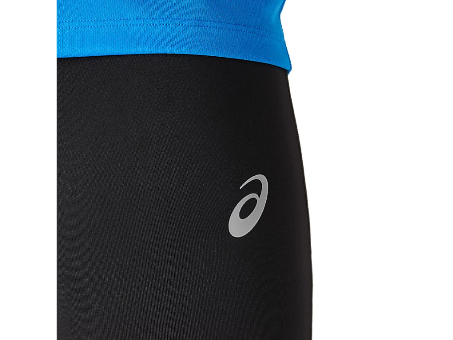 Asics pantalone sportivo aderente per la corsa Icon Tight 2011B050 005 nero-blu