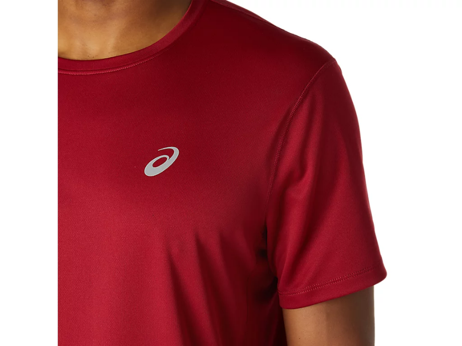 Asics maglietta manica corta da uomo Top Katakana SS 2011A813 602 borgogna