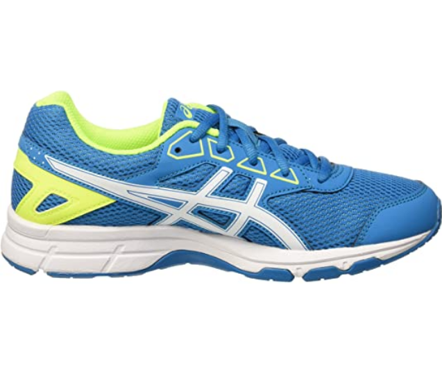 Asics scarpa da corsa da ragazzi Gel Galaxy 9 GS C626N 4901 blue jewel-white-safety yellow
