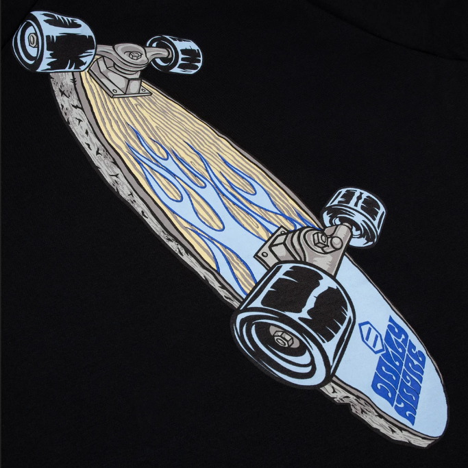 Dolly Noire Felpa con cappuccio Betulla Cruiser SW023-SA-01 black