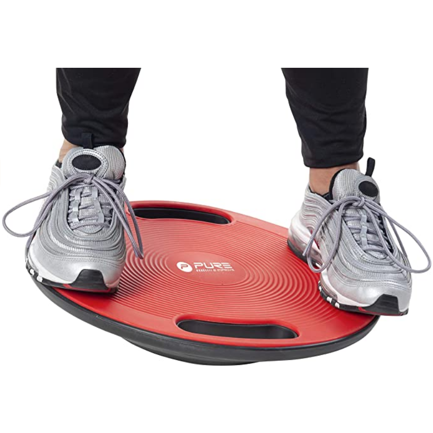 Pure2Improve tavola propriocettiva con maniglie Balanceboard diam 40cm P2I230010 267488