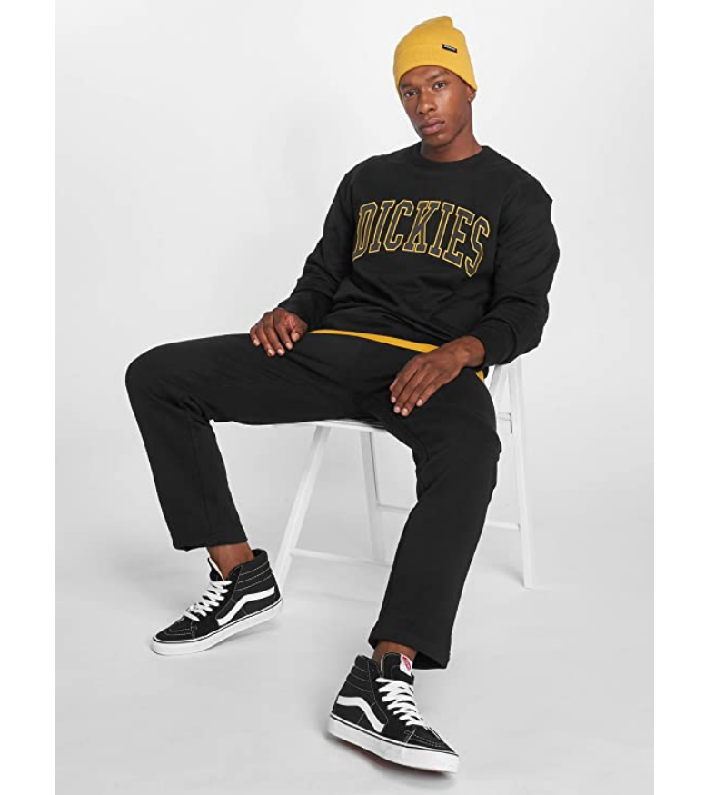 Dickies Felpa girocollo da uomo Fredrickburg 200213 nero