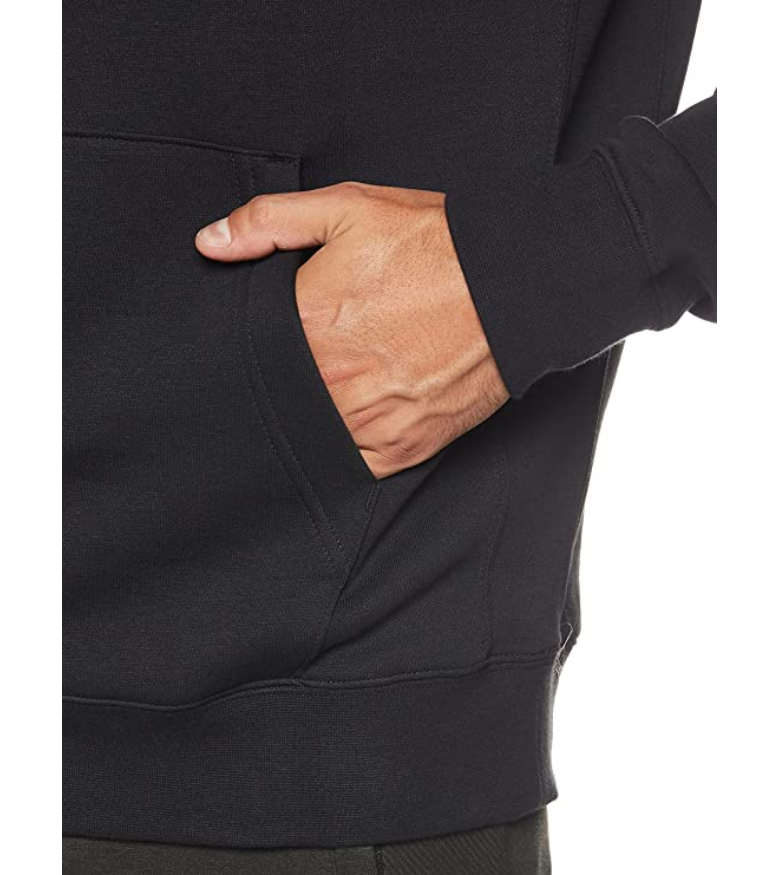 Nike Felpa da uomo con cappuccio Club Over The Head BV2654 010 black