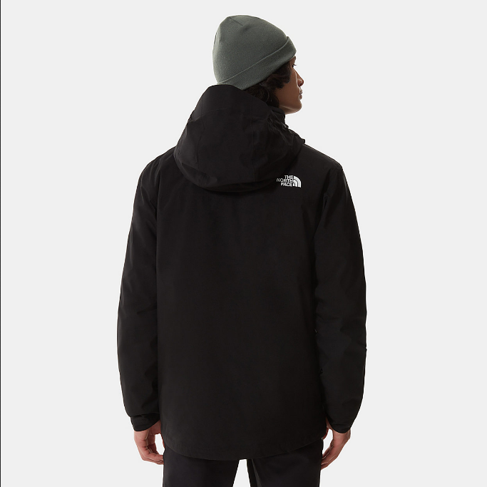 The North Face giacca con cappuccio da uomo Carto Triclimate NF0A5IWIJK3 nero