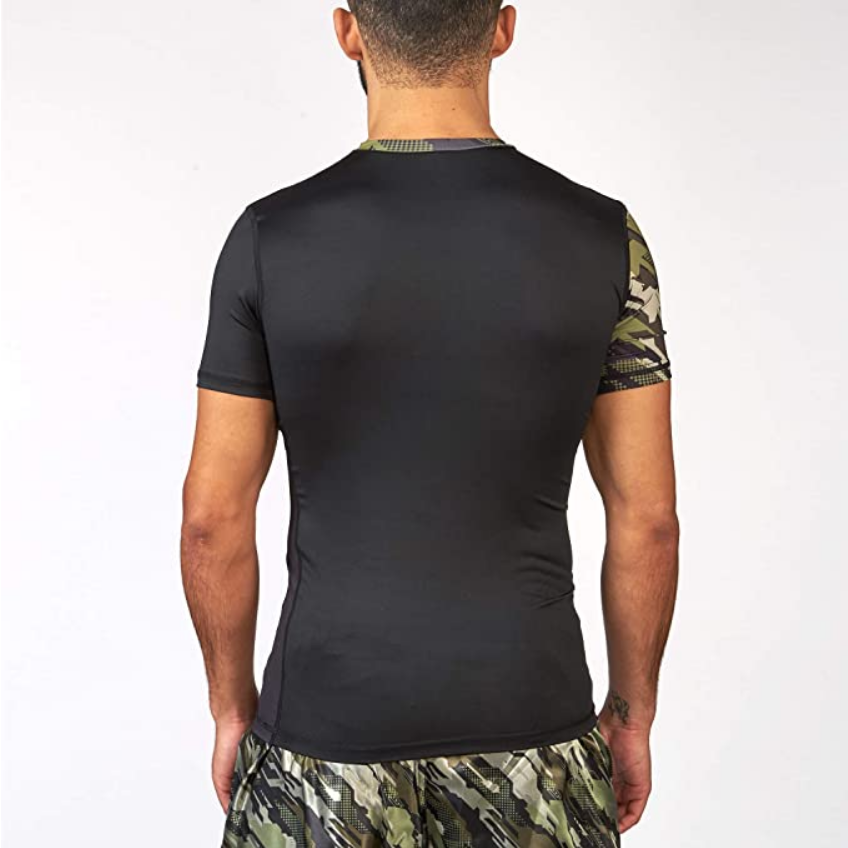 Leone T-shirt Camo a compressione ABX15