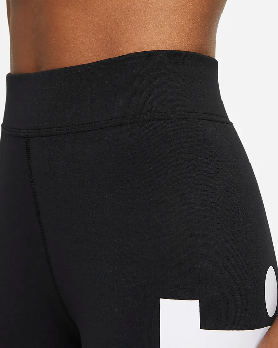 Nike pantalone sportivo da donna a Leggings a vita alta CZ8534-010 nero