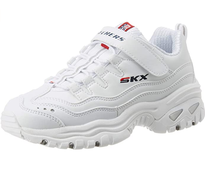 Skechers sneakers da bambina Energy 30225L WML bianco