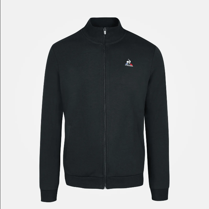 Le Coq Sportif Felpa Full Zipp ESS 2120206 black