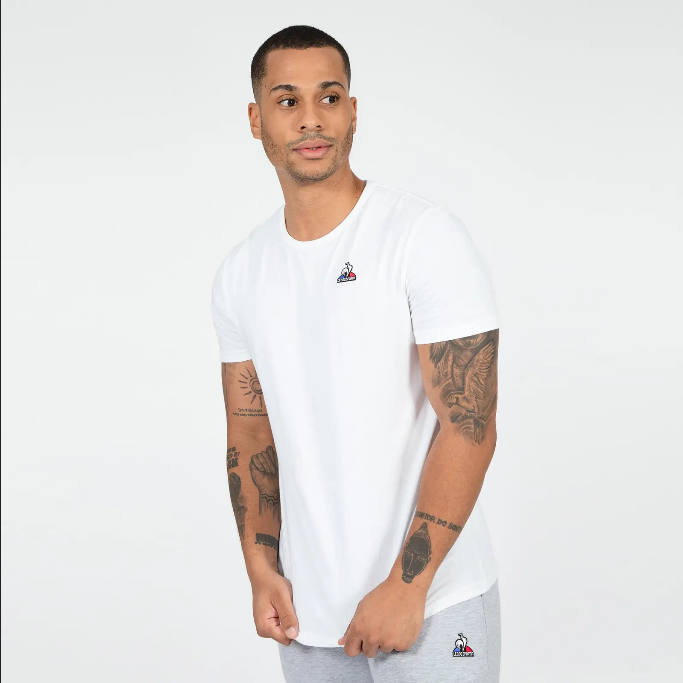 Le Coq Sportif T-shirt Manica Corta 2120202 white