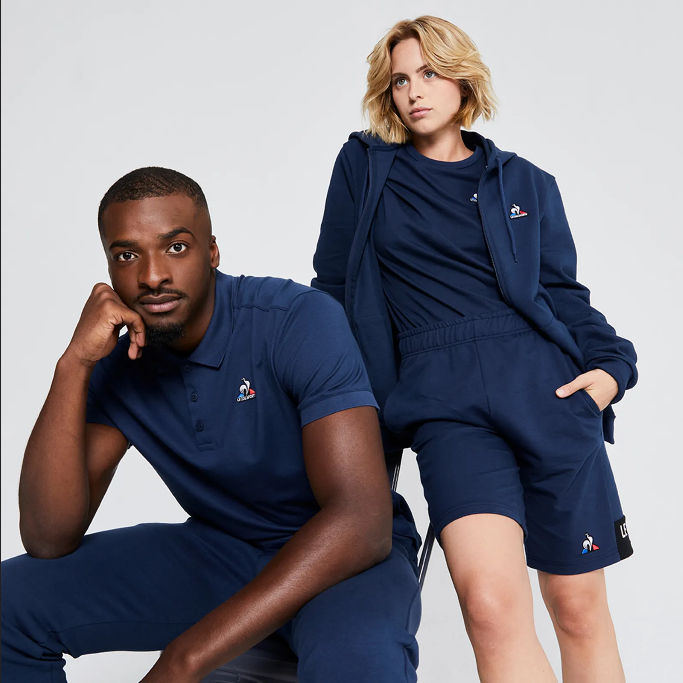 Le Coq Sportif T-shirt Manica Corta 2120200 dress blue