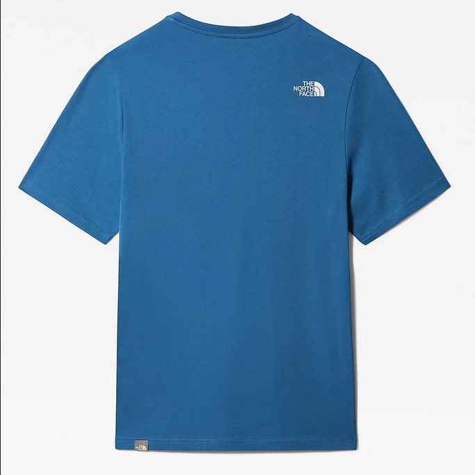 The North Face maglietta manica corta da uomo Simple Dome NF0A2TX5M191 celeste