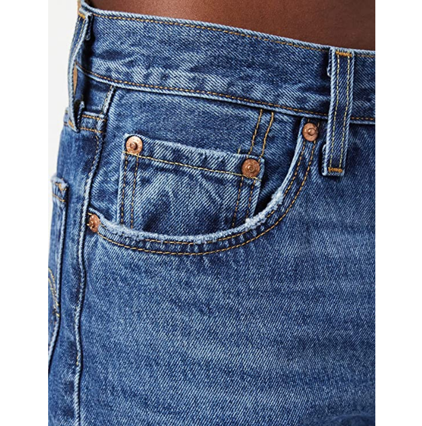 Levi's Jeans Cropped 501 362000224 blu