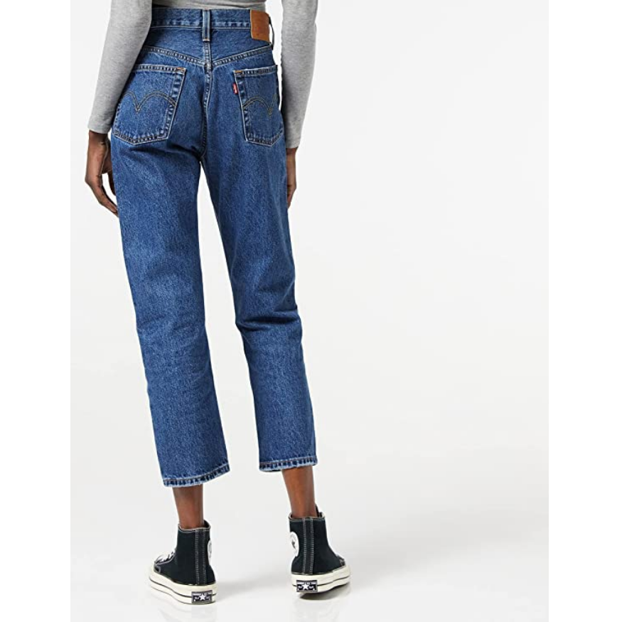 Levi's Jeans Cropped 501 362000224 blu
