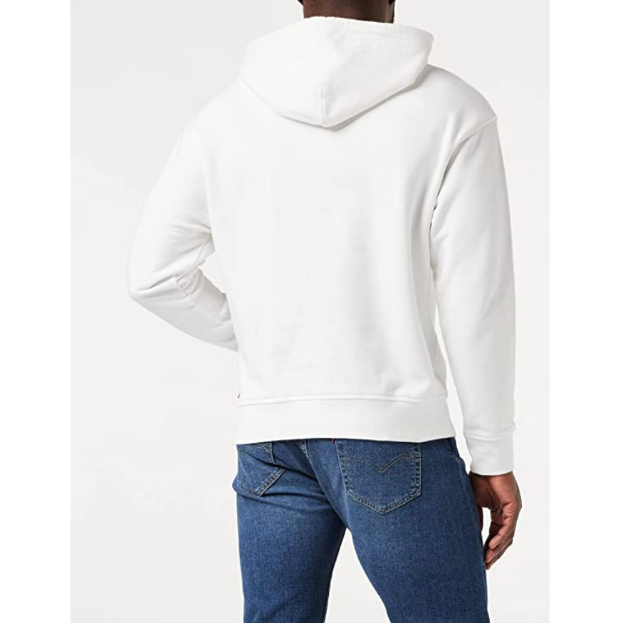 Levis Felpa con Cappuccio Graphic 384790078 bianco
