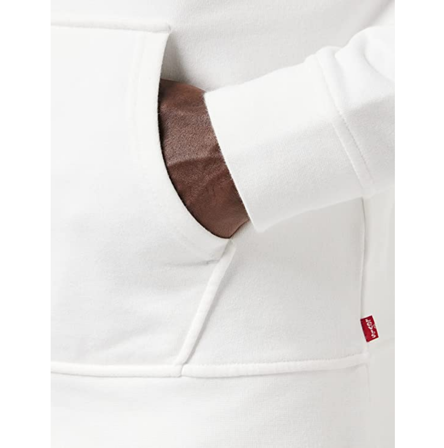 Levis Felpa con Cappuccio Graphic 384790078 bianco