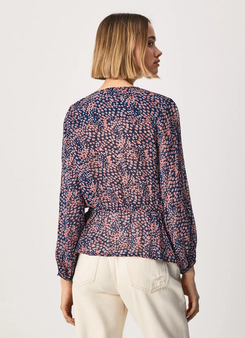 Pepe Jeans Top incrociato Marisa PL304226 0AA multi