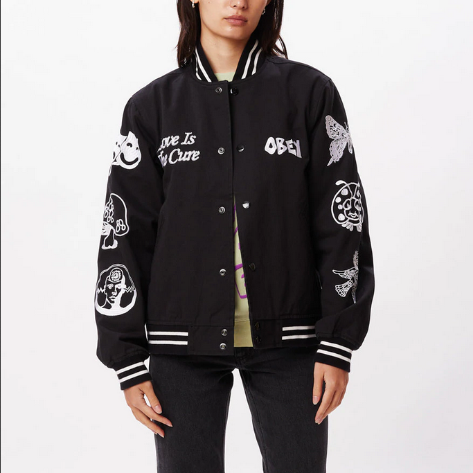 Obey giacca unisex da adulto Jacket Cherubino 121800498 black