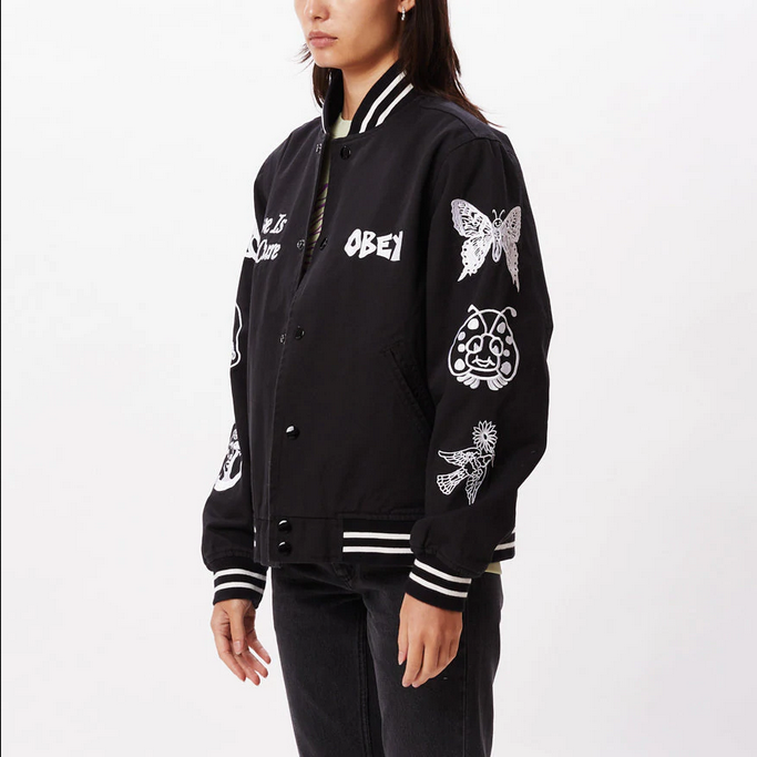 Obey giacca unisex da adulto Jacket Cherubino 121800498 black