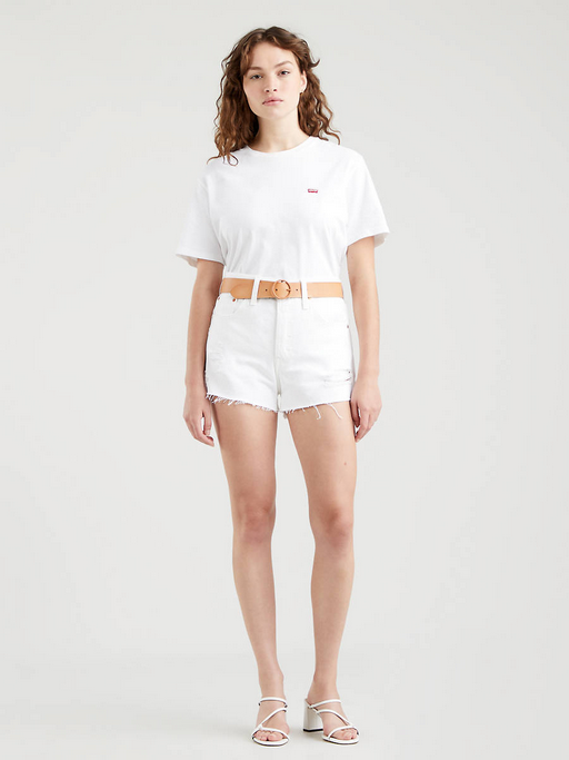 Levi's pantaloncino da donna 501 Original 563270243 bianco
