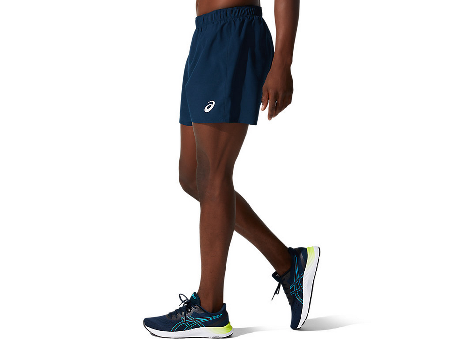 Asics pantaloncino da corsa da uomo Core 5in Short 2011C336 400 french blue