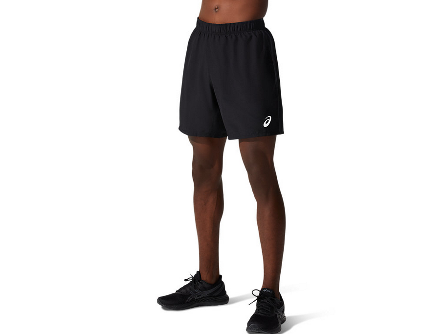 Asics pantaloncino per la corsa da uomo Core 7in Short 2011C337 001 nero