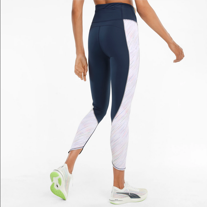 Puma Pantalone da donna da corsa Run High Shine 7/8 521065 02 nero