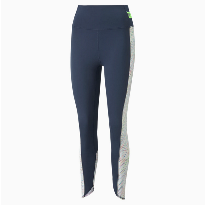 Puma Pantalone da donna da corsa Run High Shine 7/8 521065 02 nero