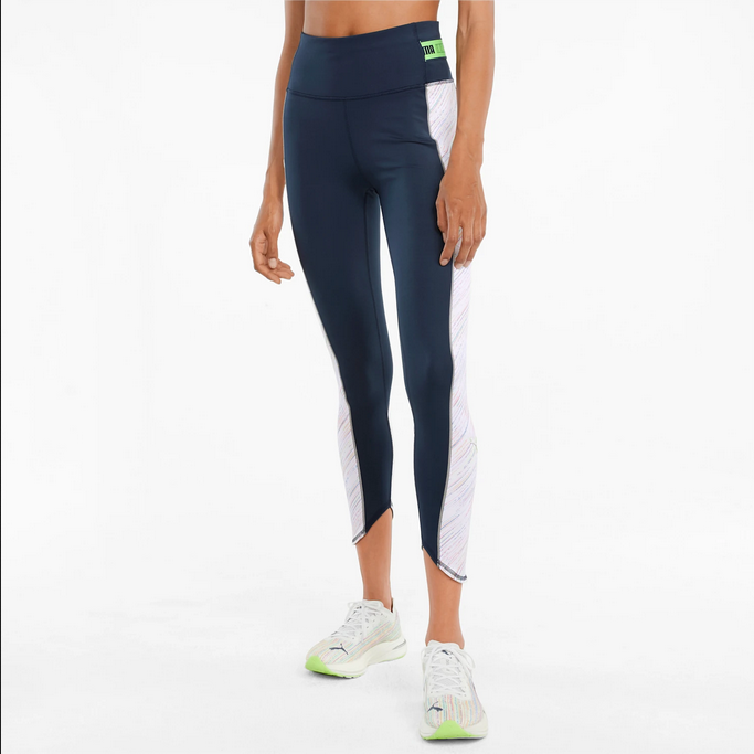 Puma Pantalone da donna da corsa Run High Shine 7/8 521065 02 nero
