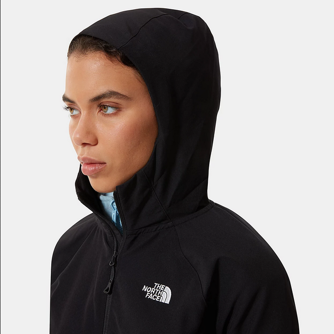 The North Face Giacca Apex Nimble con cappuccio da donna NF0A7R2RJK3 nero