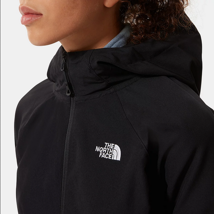 The North Face Giacca Apex Nimble con cappuccio da donna NF0A7R2RJK3 nero