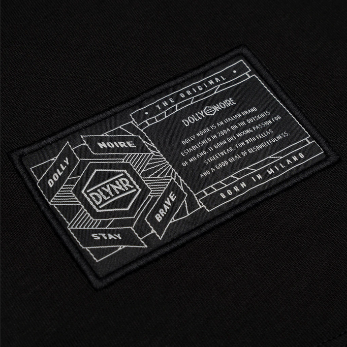 Dolly Noire T-shirt manica corta Tre Ruote Tee ts110-ta-01 nero