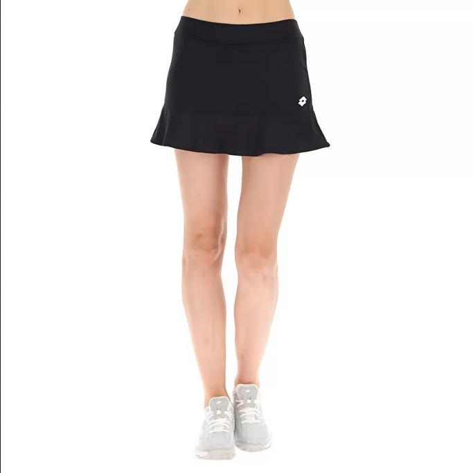 Lotto Gonna da Tennis o Padel da donna Squadra II 215435 1CL nero