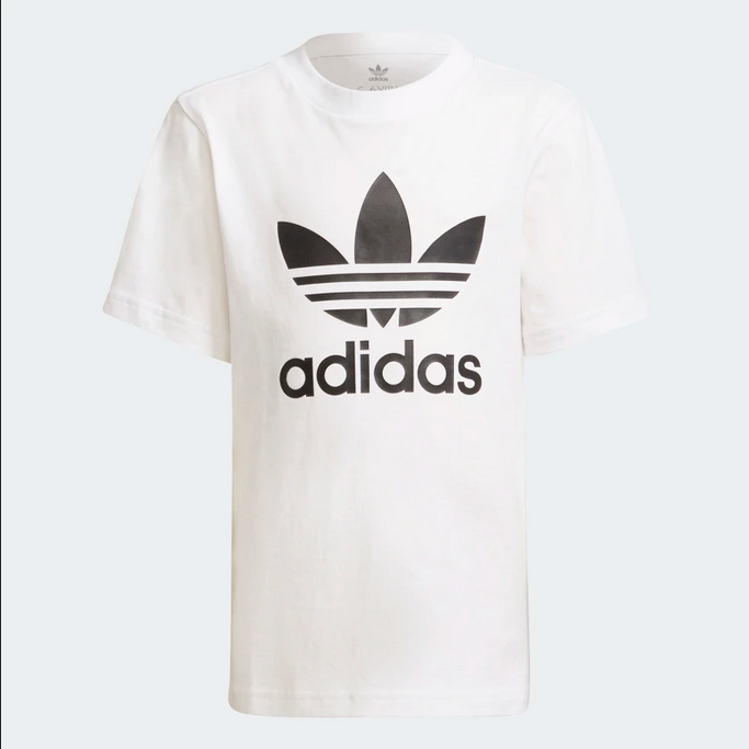 Adidas completo da ragazzo t shirt e pantaloncino H25274 bianco nero