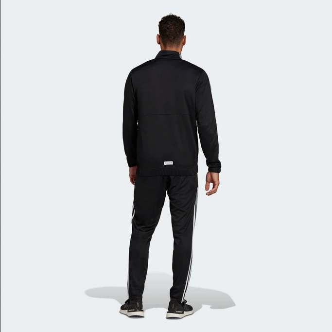 Adidas Tuta sportiva da uomo Aeroready Tricot Quarter Zip HE2233 nero bianco