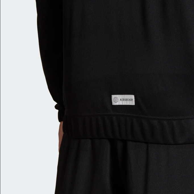 Adidas Tuta sportiva da uomo Aeroready Tricot Quarter Zip HE2233 nero bianco