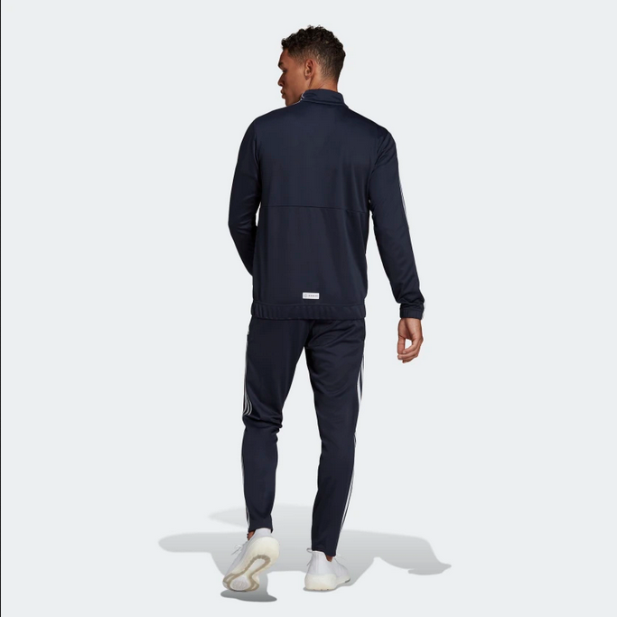 Adidas Tuta sportiva da uomo Aeroready Tricot Quarter Zip HE2232 blu