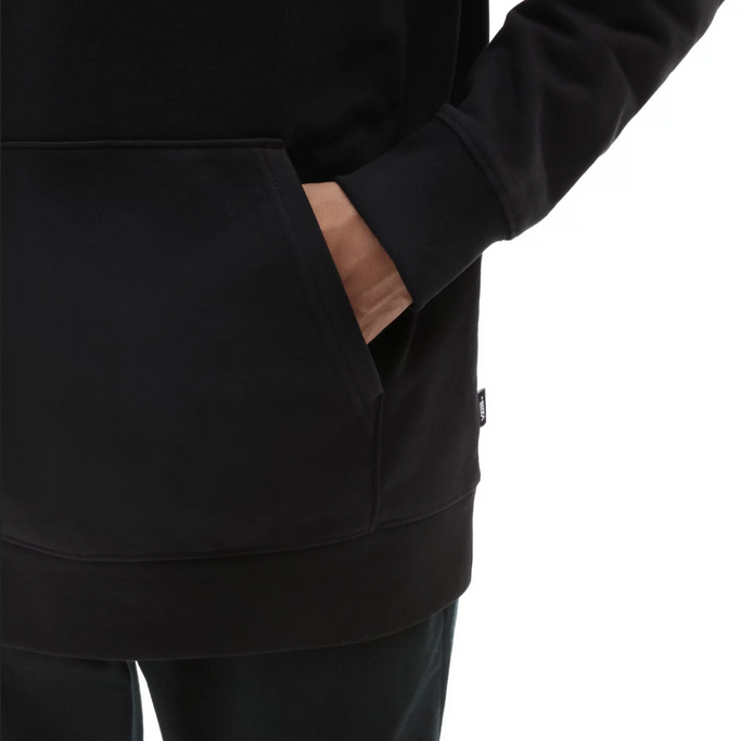 Vans felpa con cappuccio da uomo Core Basic PO Fleece VN0A7YDVBLK nero