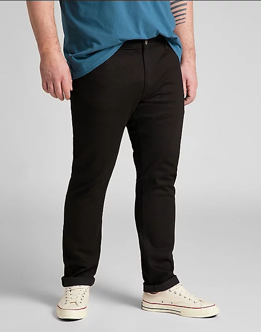 Lee Pantalone Jeans Luke Midweight L719HFAE clean black
