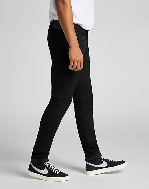 Lee Pantalone Jeans Luke Midweight L719HFAE clean black
